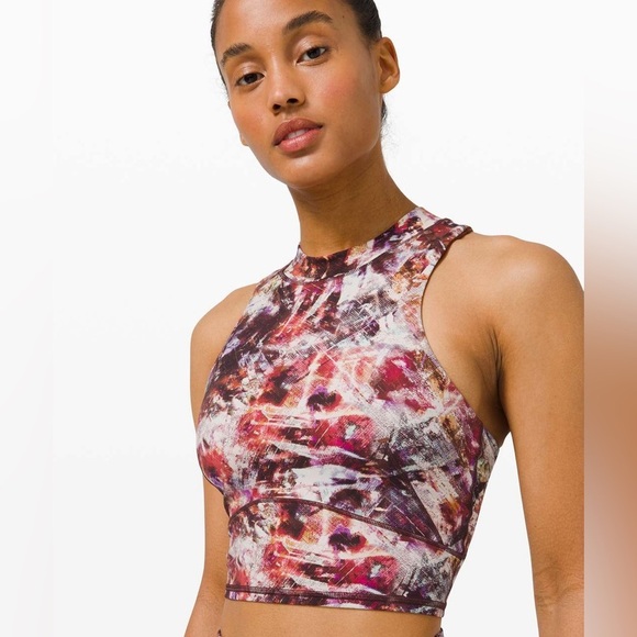 lululemon athletica Other - Lululemon Everlux and Mesh Cropped Tank